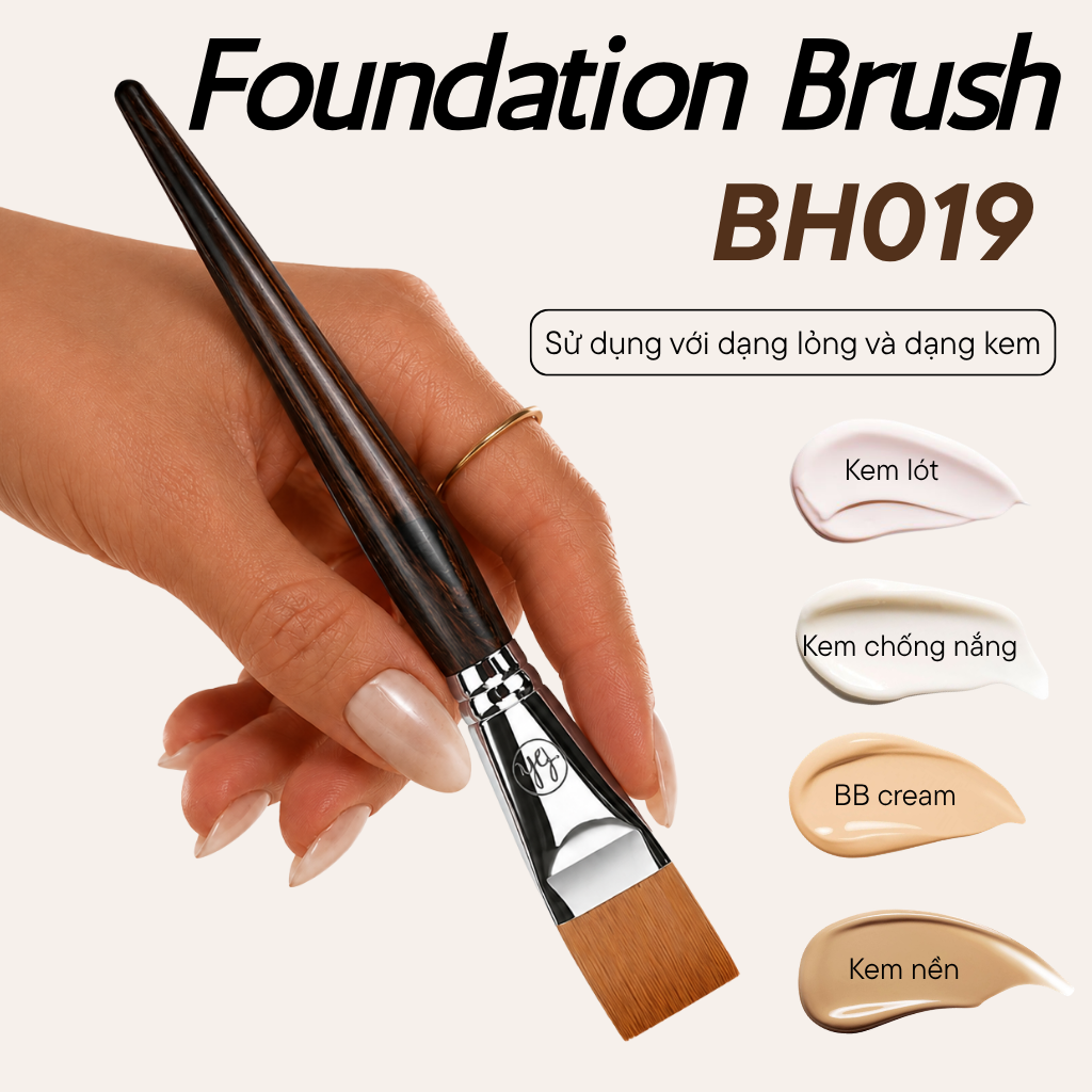  Cọ Tán Nền BH Cosmetics Foundation Brush BH019